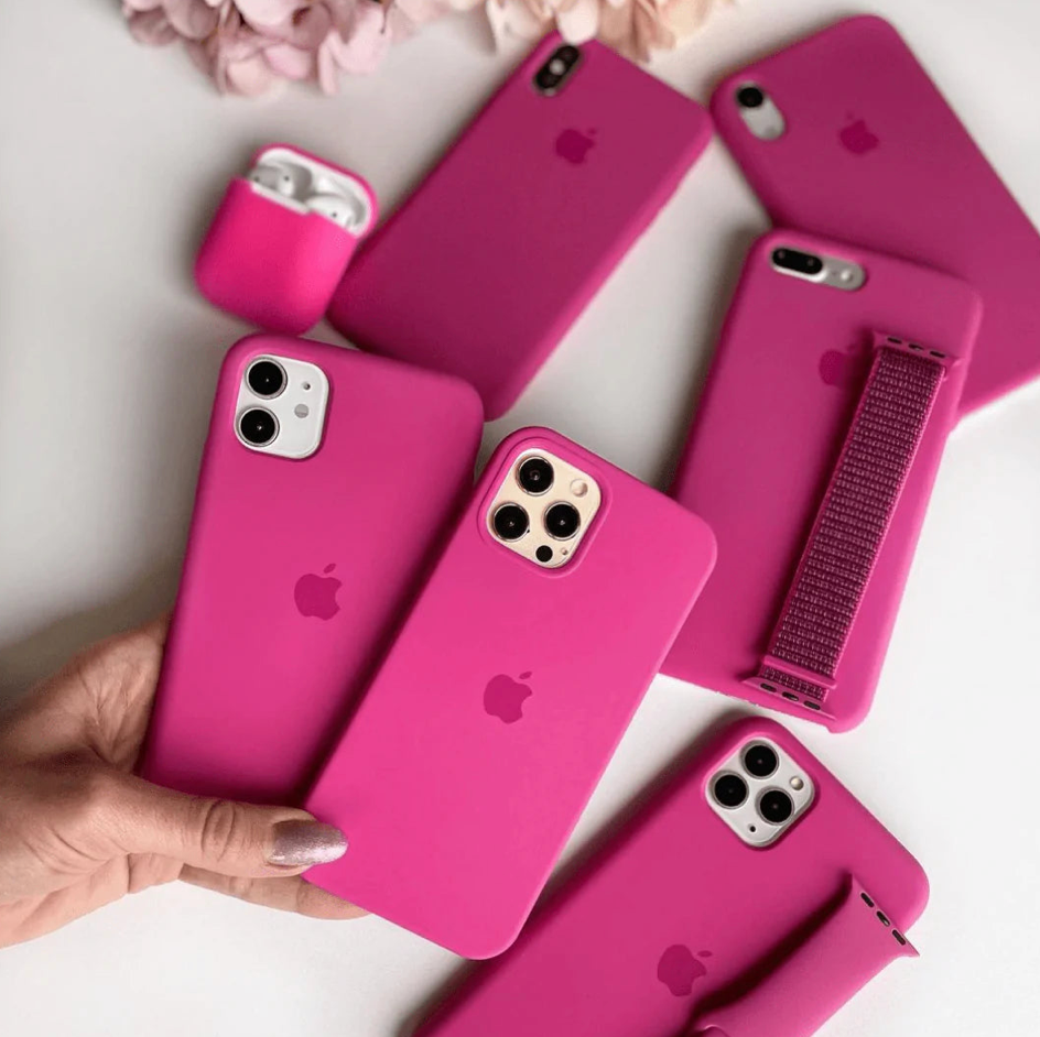 Silicone Case (CORAL PINK)